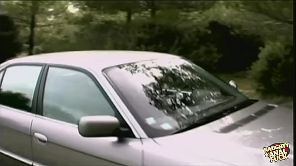 Widowed blonde craves rainy missionary anal physical comfort outdoor on the damp car.