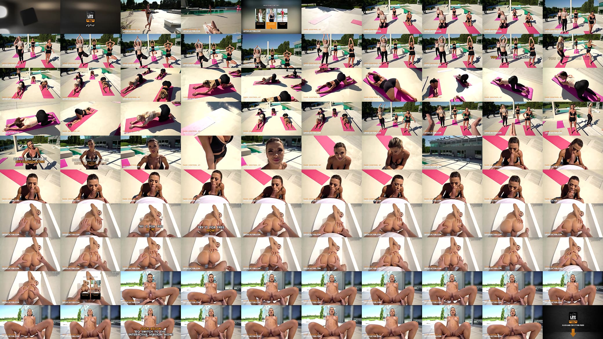 Lifeselector - Busty yoga MILF Shalina Devine WANTS your dick 预览图