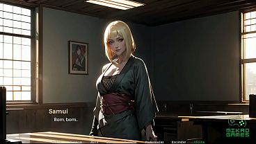 Hokages Life, episode 5 - Samui wanted money and paid with her pussy, Naruto porn game