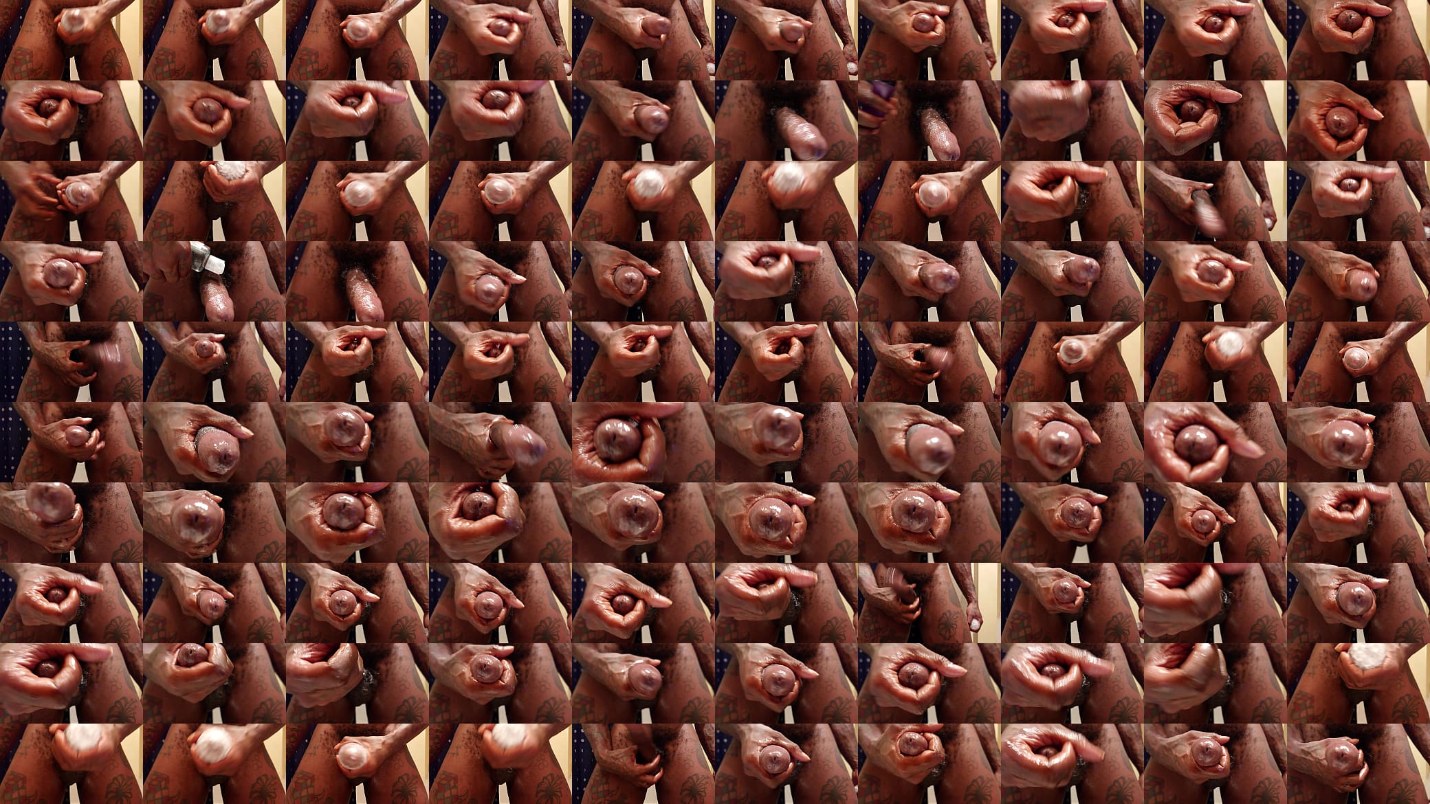 Jerking off with sex toy Hallelujah Johnson 预览图