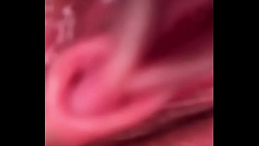 Stepmom spread her legs and showed her pussy in close-up