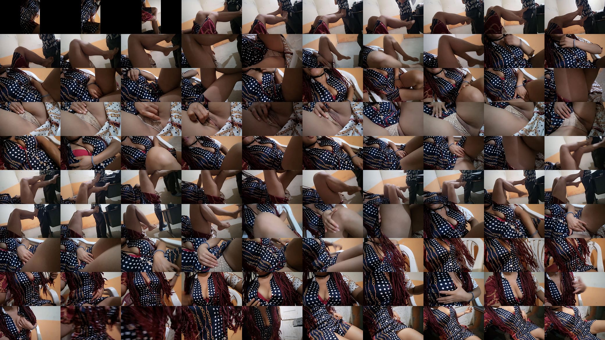 la novia de mi compa&ntilde;ero de oficina quiere cumplir un fetiche y se toca sexy en el trabajo. 1 预览图