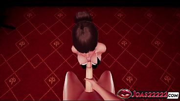 興奮した濡れた女の子ニッキーのクラブ3DアニメーションRule34 - 大きなペニスのクローズアップ包皮小帯舐めフェチ、大きなうめき声を伴う激しいだらしないフェラチオ、汚れた顔射で終わる熟練の手コキ無修正ヘンタイ