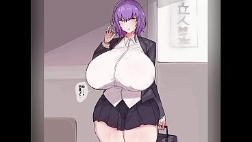 Kissing and fucking J〇-chan motion animation