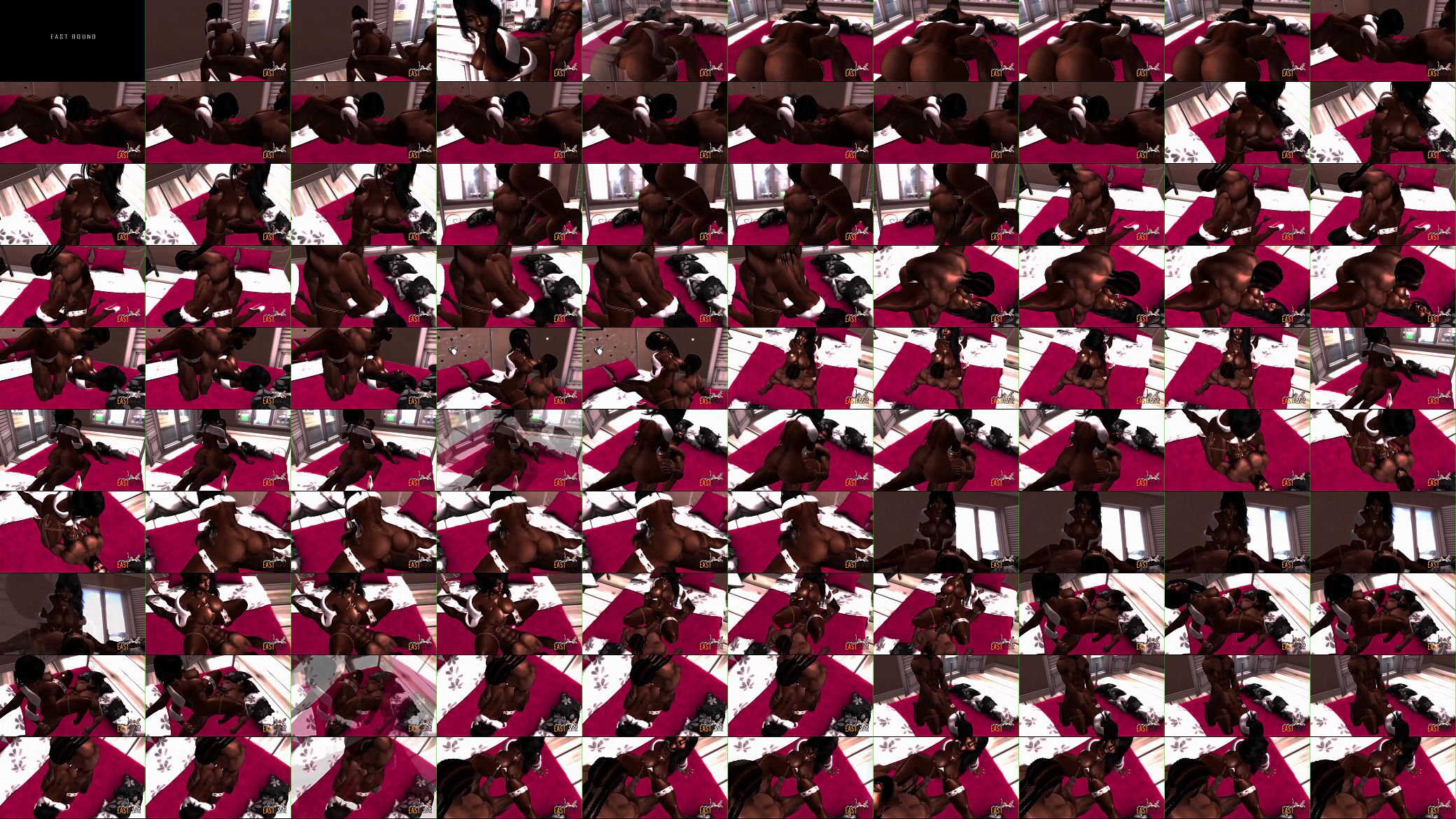 Black Supamane Making Love to Kash Thicc in Her Bedroom 预览图