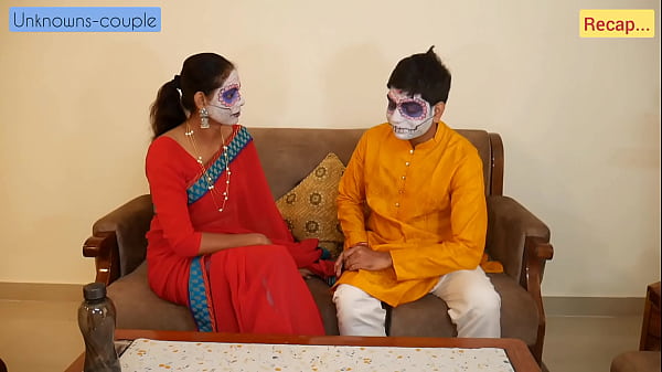 Download Video - Desi Sali Sapna turned horny while celebrating festival with jiju