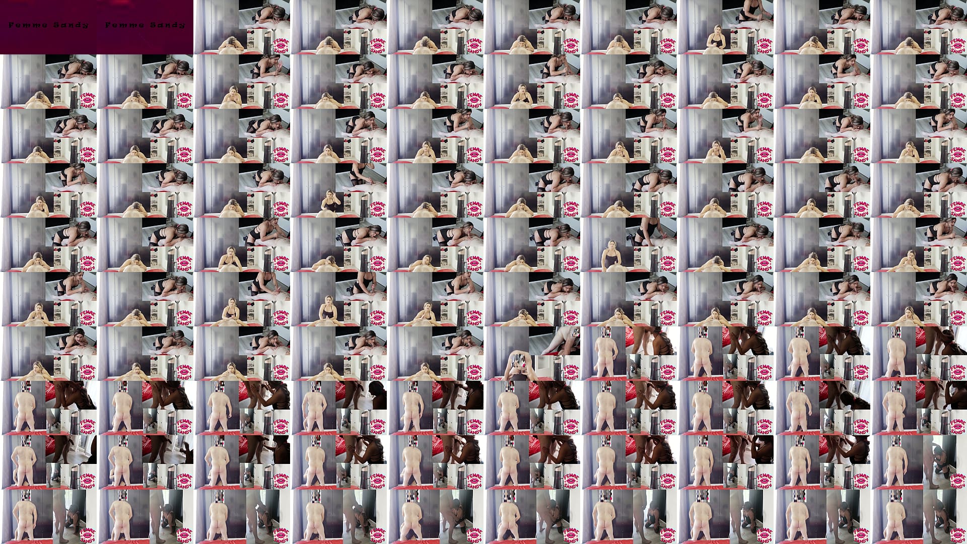 Femme Sandy - Throat Destruction Gagging on Cock 预览图