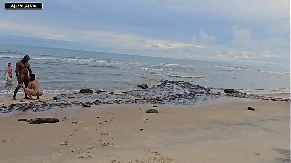 JOKE ENDS IN LOTS OF SEX ON A BUZZY BEACH