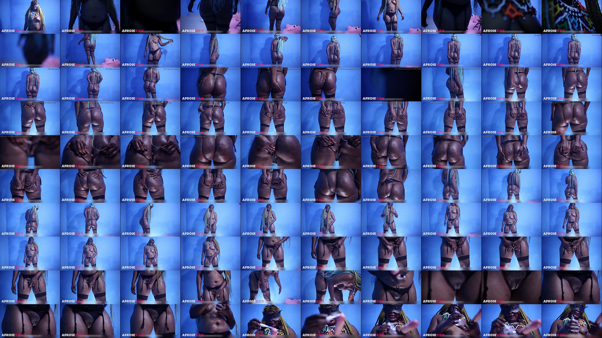 mz hardbutt African giantess with a massive big butt 预览图