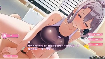 Hentai Game – Happiness Double Room - Mature Silver Babe Enjoys Steamy Bath Sex & Intimate Nighttime Fucking - Free Mode