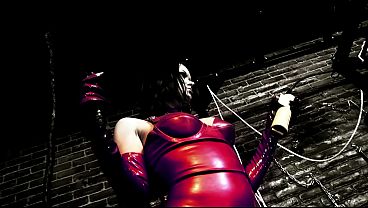 Lingerie-Clad Amy Azurra And Tanya Cox In Bdsm Themed Ffm Threesome