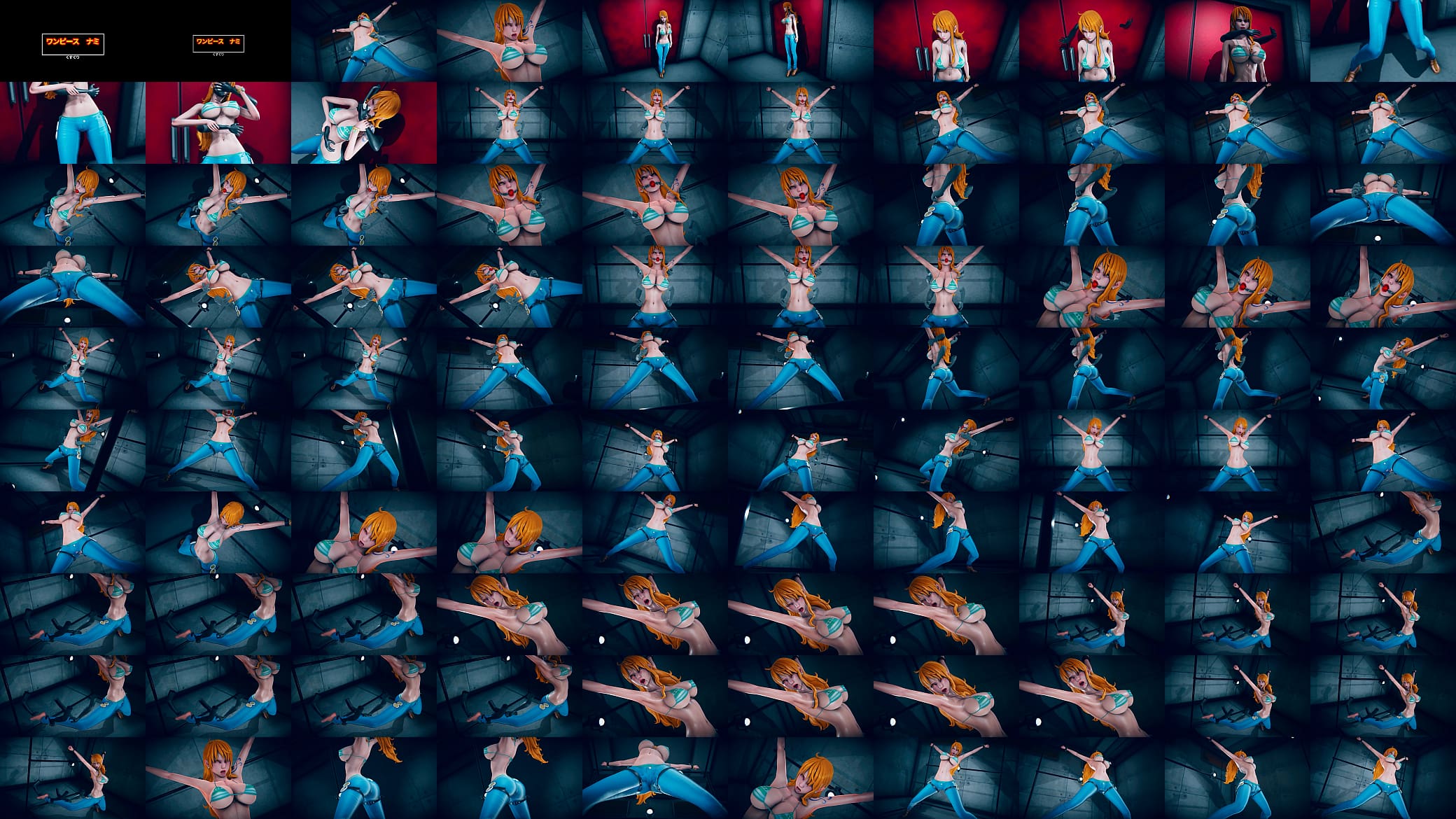 【くすぐり】ワンピースのナミが拘〇されくすぐりの刑・・　＃ワンピース　＃onepiece　＃ナミ 预览图