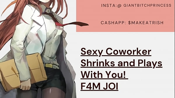  (AUDIO ONLY!) Sexy Scientist Coworker Shrinks You And Plays With You Before EATING You! Giantess Vore Roleplay