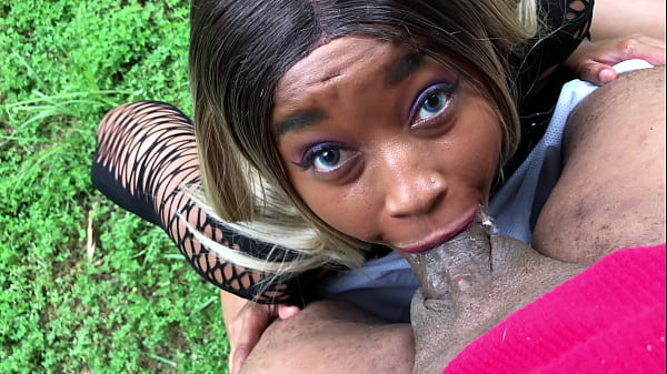 Nina Rivera vs Don Whoe : Hot Puerto Rican sucks dick outside and then gets fuck on a motorcycle Super Hot Films Don and Nina