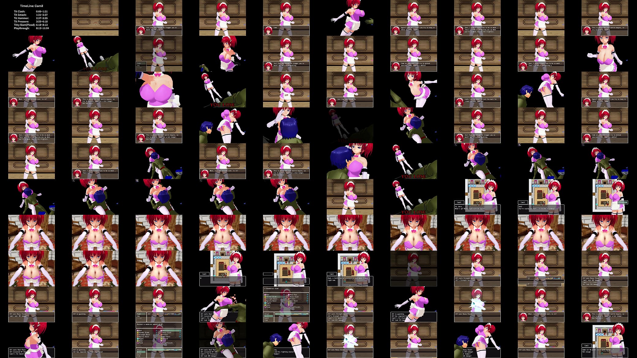 Girl B. Hero Scenes - Part 22 (Camil) 预览图