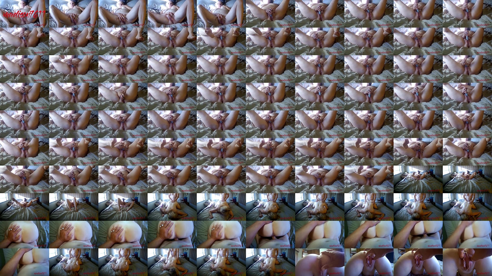 Playing with Myself until I got a Dripping Creampie 预览图