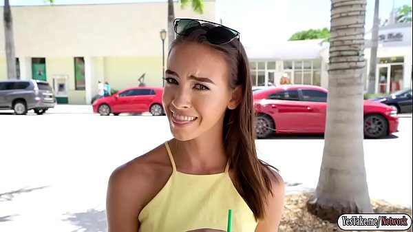 Teen Charity fucks in public for cash