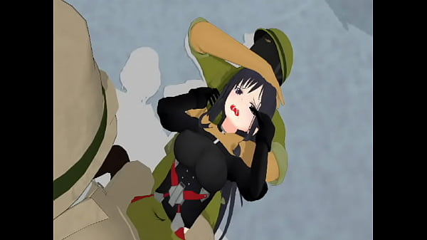  MMD Soldier  3pgangbang