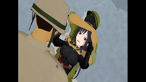 MMD soldier  3pgangbang