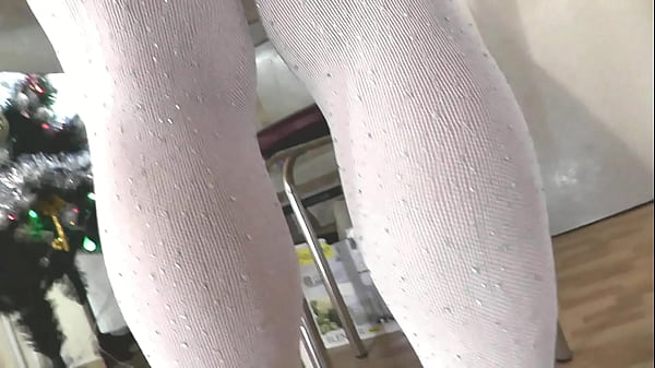 Old and young Mature MILF and cute teenager virgin girl without panties and bra in stockings in kitchen kissing on lips and preparing dish for New Year holiday Blonde and Brunette Lesbian Bisexual Fetish Sexy clothes Big natural tits Perfect ass Close Up