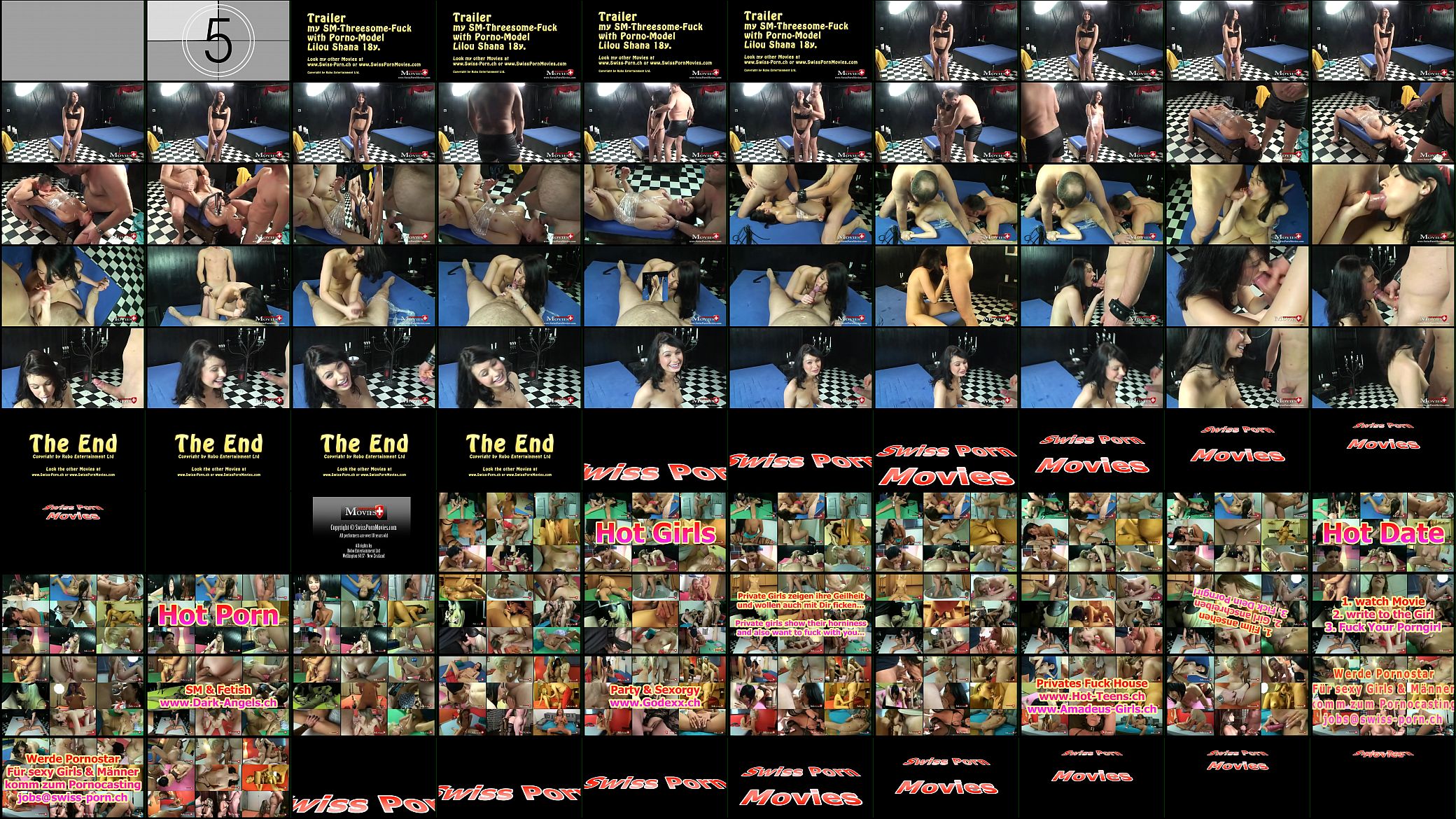 Geiles Teeny mit Folienbondage doppelt abgefickt - SPM Lilou18TR05 预览图