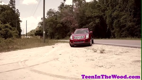 Busty teen roughly fucked by crazed voyeur
