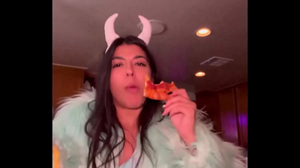 I’m actually a pizza eating monster disguised as a hot girl. Thanks for the invite/party AJonesXXX Thumbnail
