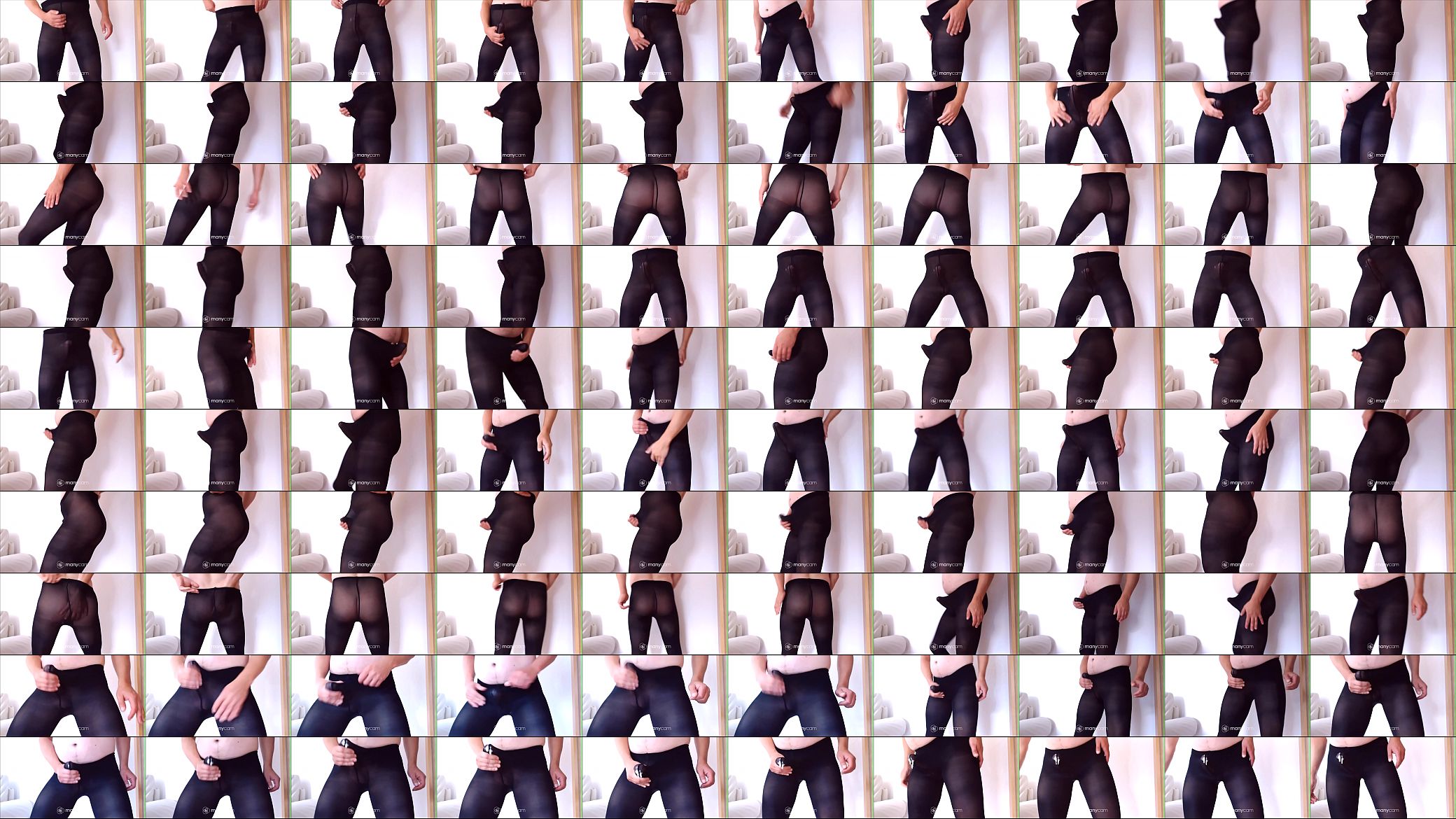 fuckinsox creams his sexy nylon pantyhose 预览图