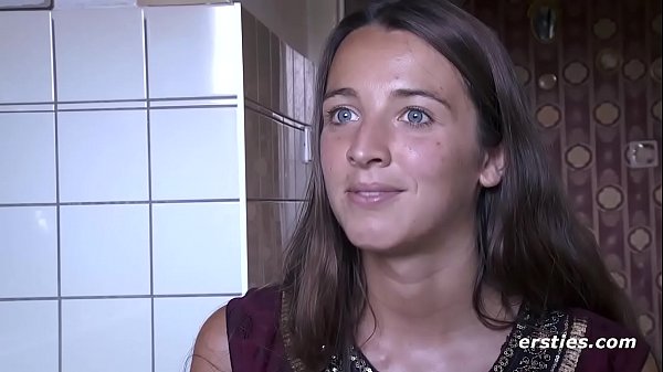 Download Video - Sexy Tanja Rubs her Hairy Pussy Outdoors