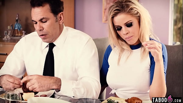 Stepdad got lucky with teen stepdaughters hot friend Jessa Rhodes