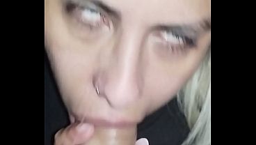 Argentine babysitter sucks my dick before my wife arrives