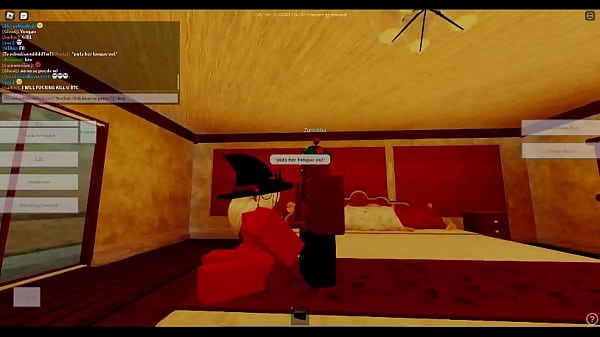 Horny Succubus fucks in a Roblox Condo