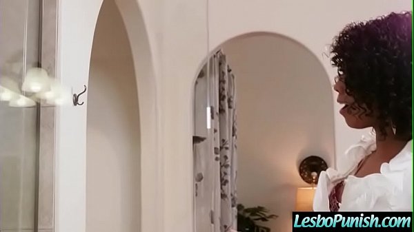 (Bailey Brooke & Misty Stone) Sexy Lesbian Get Dildo Sex  Punished  By Mean Lez clip-05