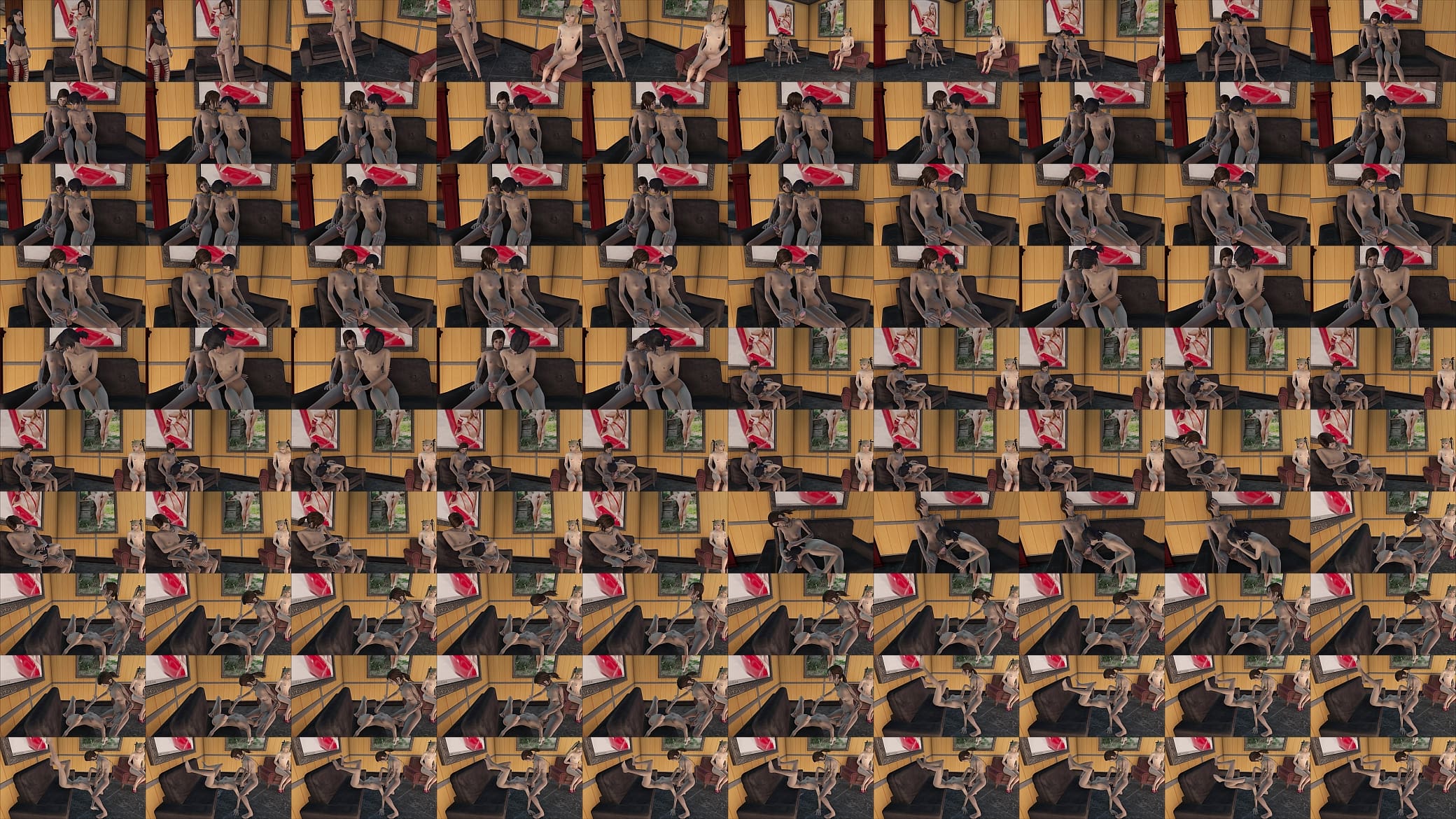 Fallout 4 Sexy Shemale Party (sequence 1) 预览图