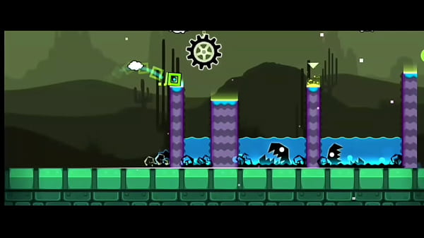 thumb playing geometry dash