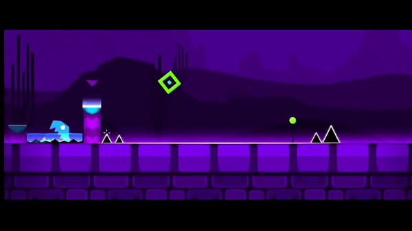 thumb playing geometry dash