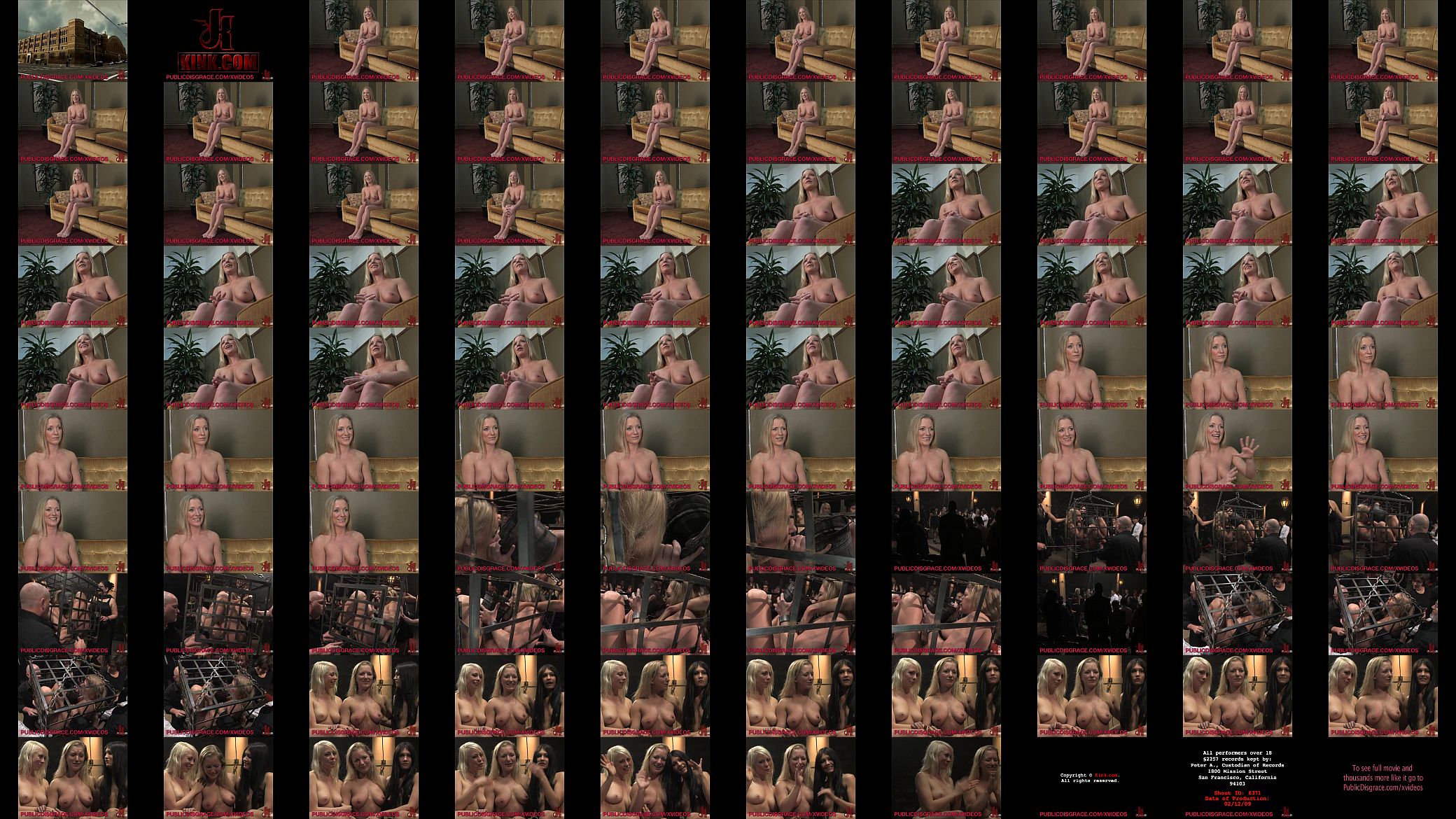 Everybody uses the blonde in the cage 预览图