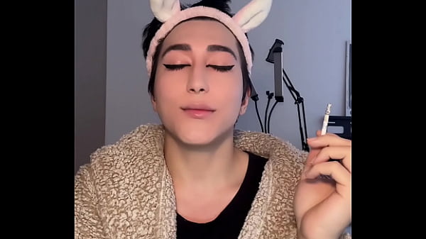 Download Video - Smoking sissy slut full feminization with catsuit and boots