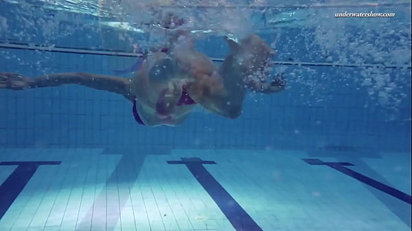 Absolute underwater blonde beauty Elena Proklova