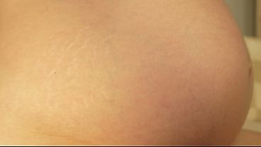 Indian pregnant stepsister shows off her belly and stretch marks then plays with her belly, then plays with her pussy with a vibrator and cums