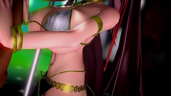 MMD Dance Kokoro-chan's first blowjob