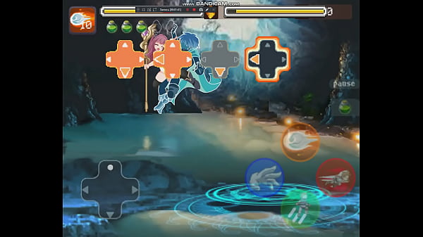 Horny witch want to f*ck on the cave boss 3 sca...