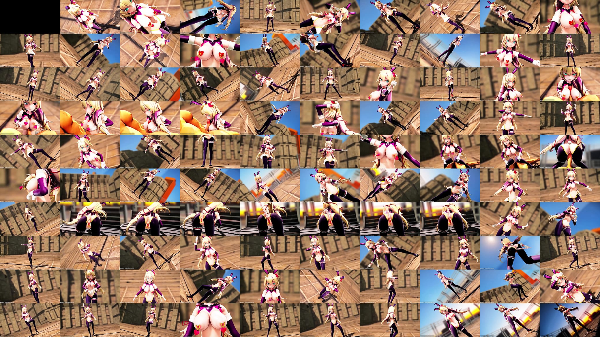 MMD and Sex Bunny Akai Haato Conqueror anal beads (Submitted by heirdamu) 预览图