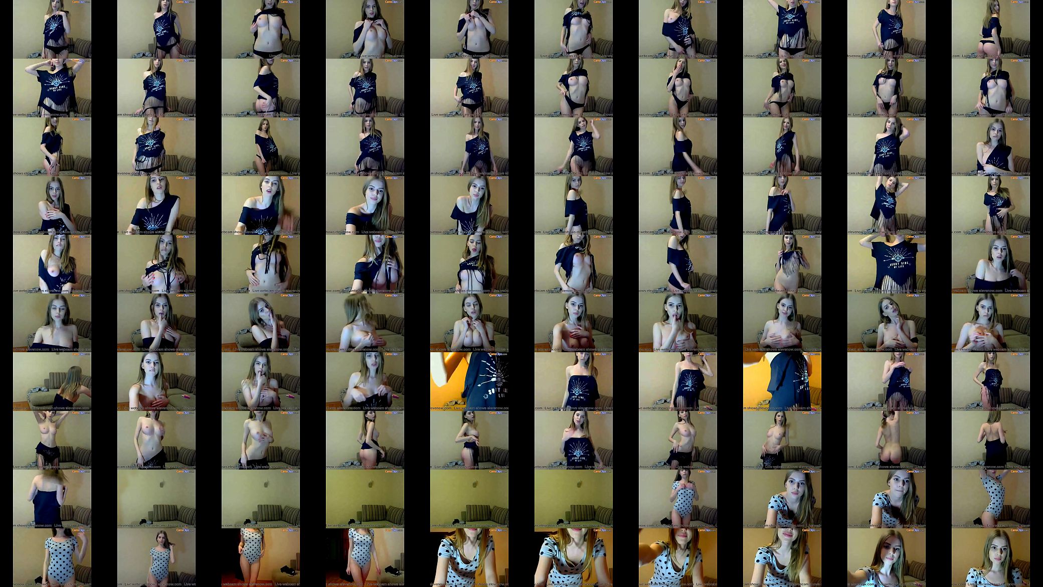 Hot blonde play with toys on webcam 预览图