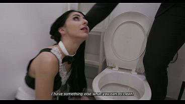 RELOAD Clean the Fucking Toilet, Kaitlyn Katsaros, 5on1, Deepthroat, Cum in Mouth, Swallow GL852m