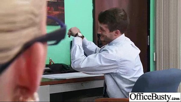 Horny Busty Girl (madison scott) Fucks Hardcore In Office clip-28