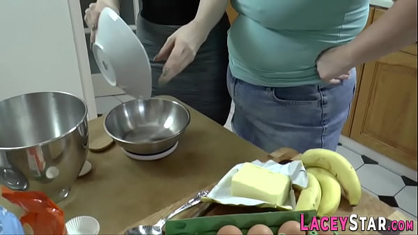 Granny uses banana to toy brits pussy