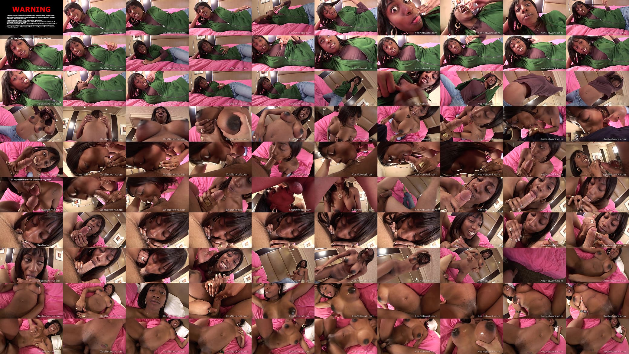 All Natural 34 DD Tits on Black Teen Amateur POV Video 预览图