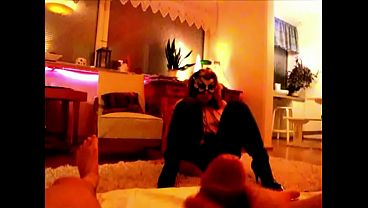 Birgit teasing You and Alan masturbating in the end her own Orgasm