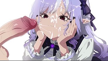 Novinha levando Torneira de Porra(Semen faucet)